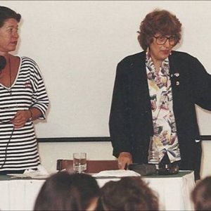 Treinamento com Violet Oaklander em SP com tradução de Lilian Frazão (1994)